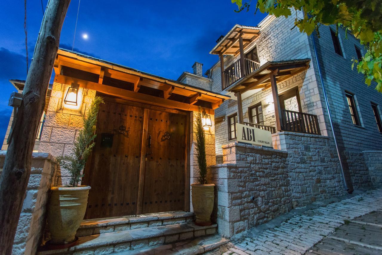 Abi Luxury Villas Monodendri Exteriör bild
