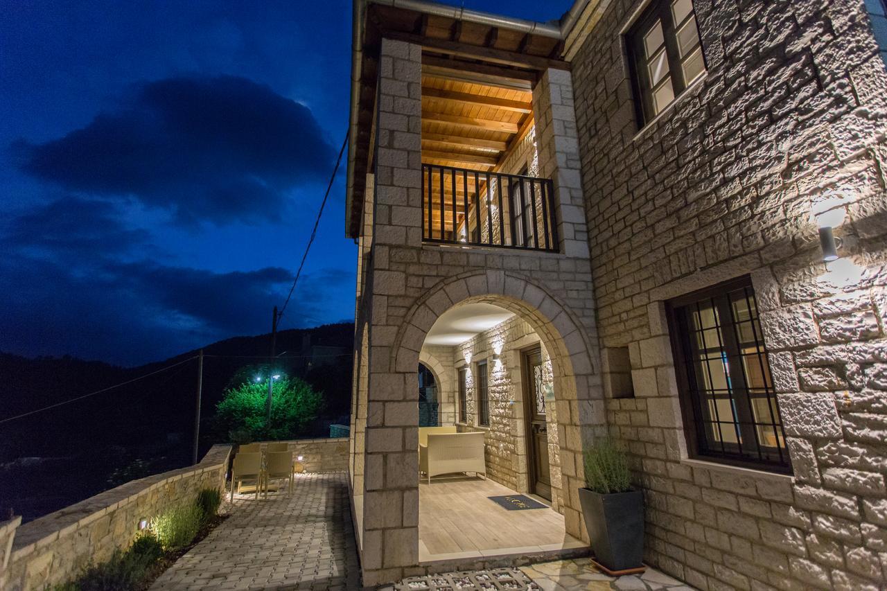 Abi Luxury Villas Monodendri Exteriör bild